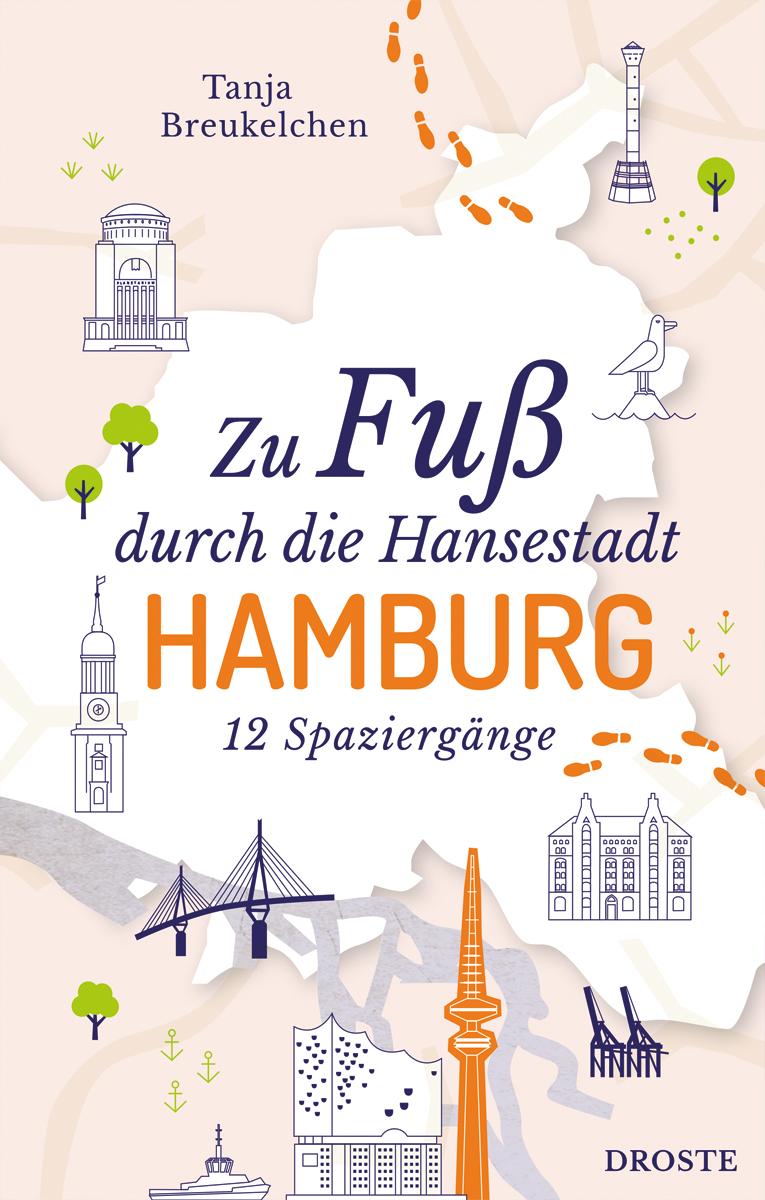 Vorderes Coverbild Zu Fuß durch die Hansestadt Hamburg