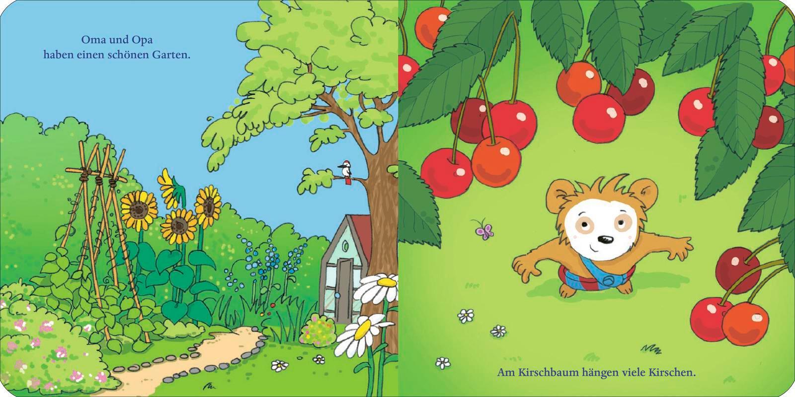 Beispielinhalt (Bild) Bobo bei Oma und Opa