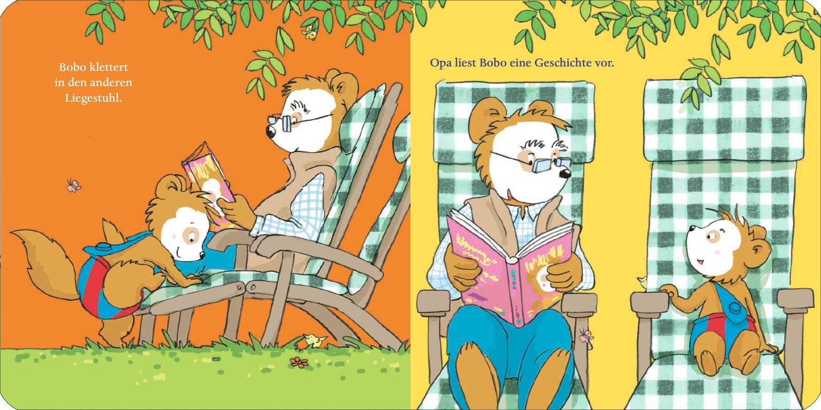 Beispielinhalt (Bild) Bobo bei Oma und Opa