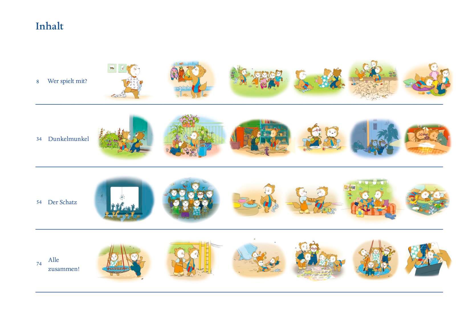 Beispielinhalt (Bild) Bobo Siebenschläfer: Zusammen sind wir stark!