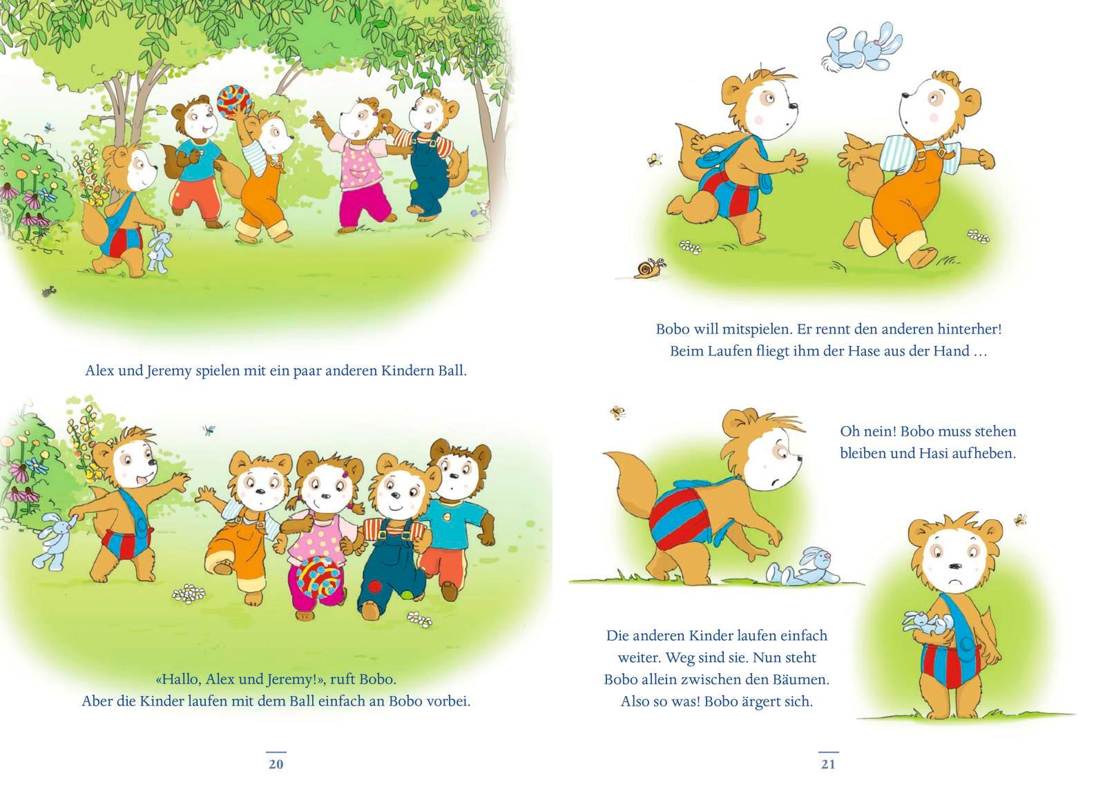 Beispielinhalt (Bild) Bobo Siebenschläfer: Zusammen sind wir stark!