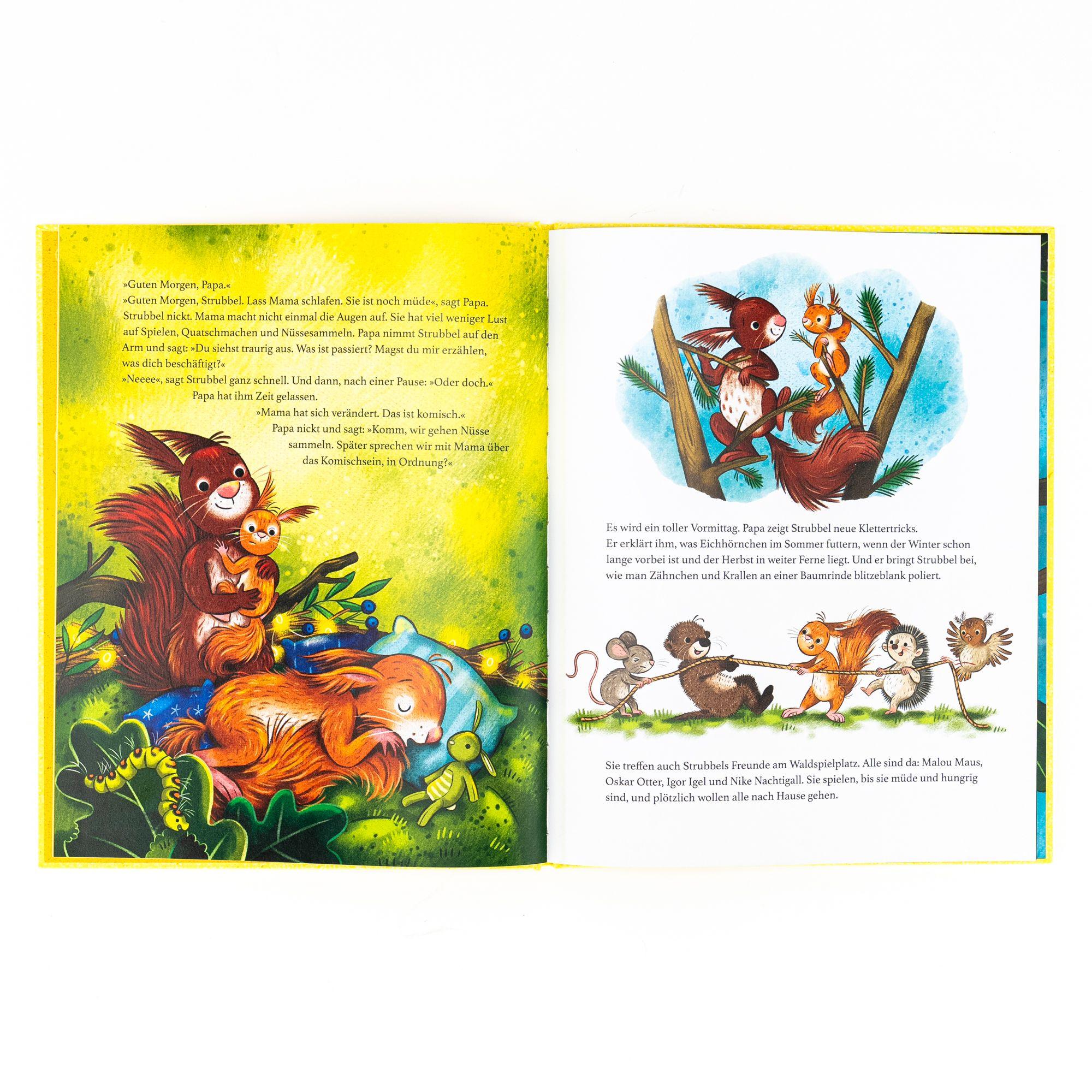 Beispielinhalt (Bild) Wir bekommen ein Baby, kleiner Strubbel