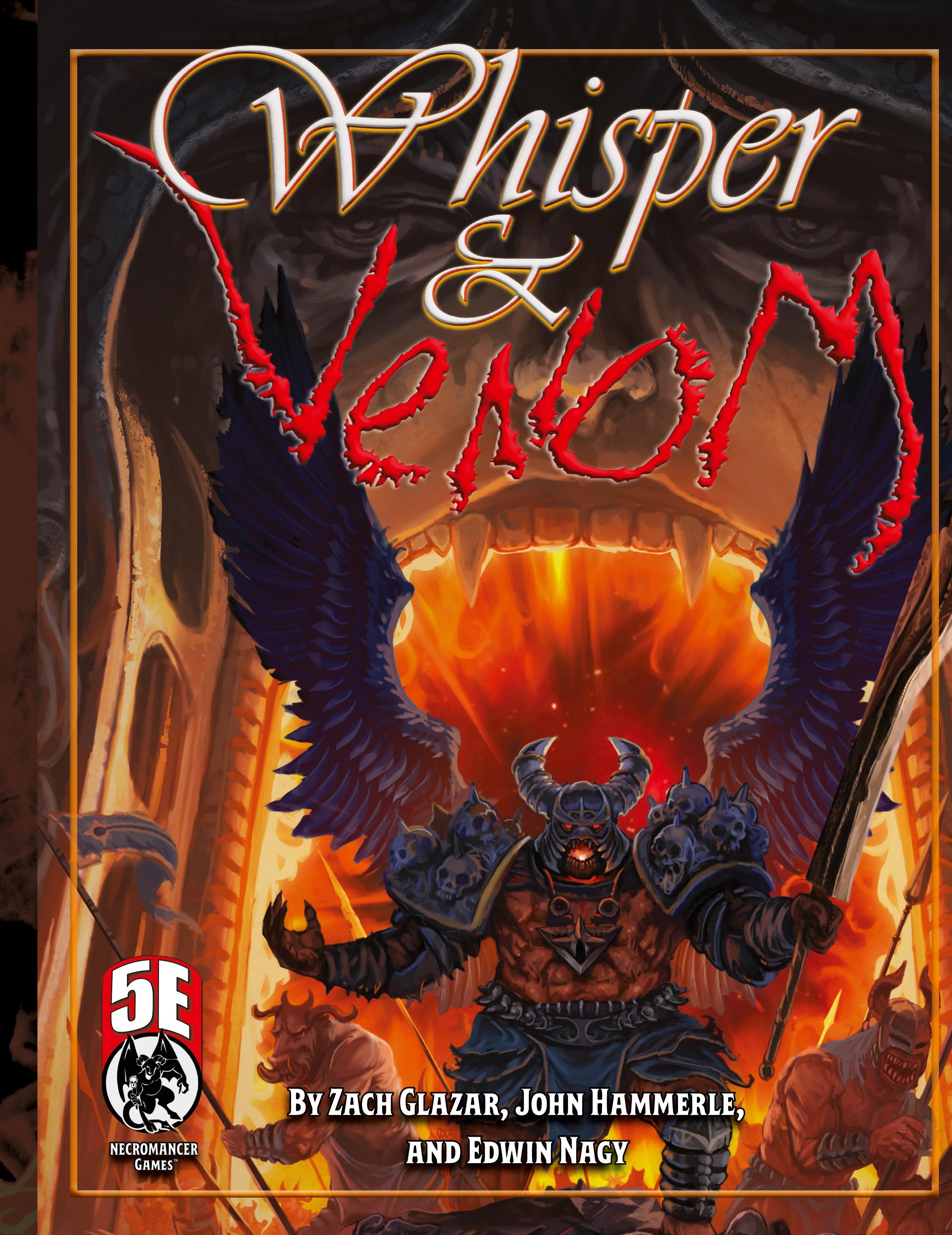 Vorderes Coverbild Whisper & Venom 5e