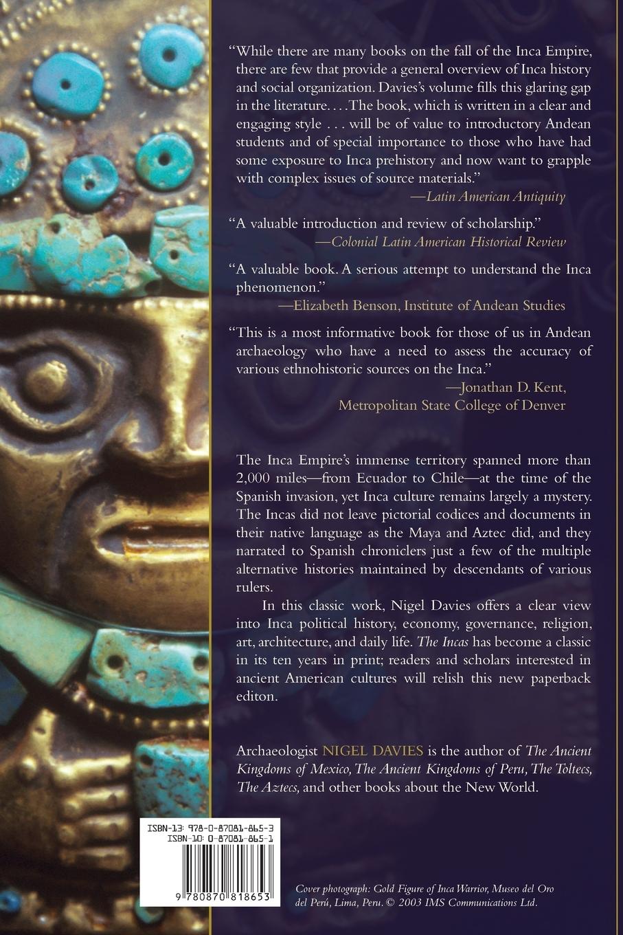 Rückseitencover The Incas