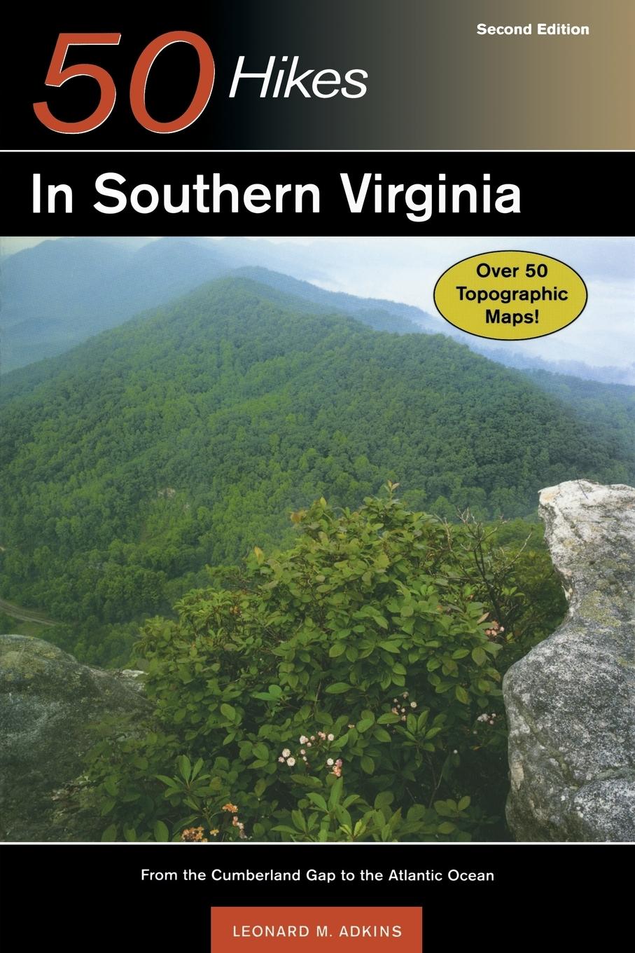 Vorderes Coverbild Explorer's Guide 50 Hikes in Southern Virginia