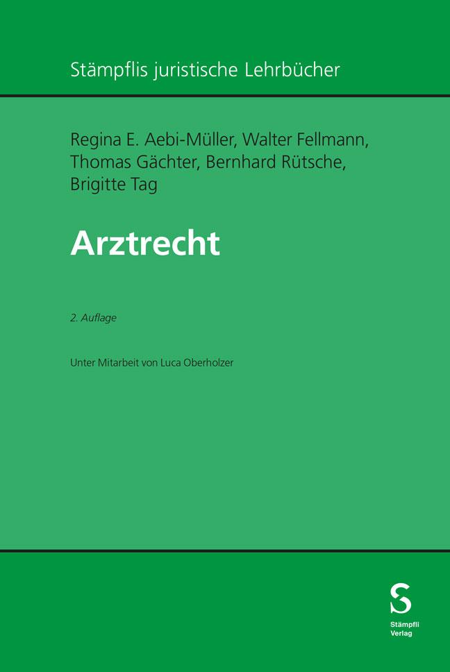 Vorderes Coverbild Arztrecht