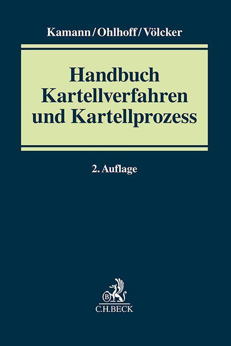 Vorderes Coverbild Handbuch Kartellverfahren und Kartellprozess