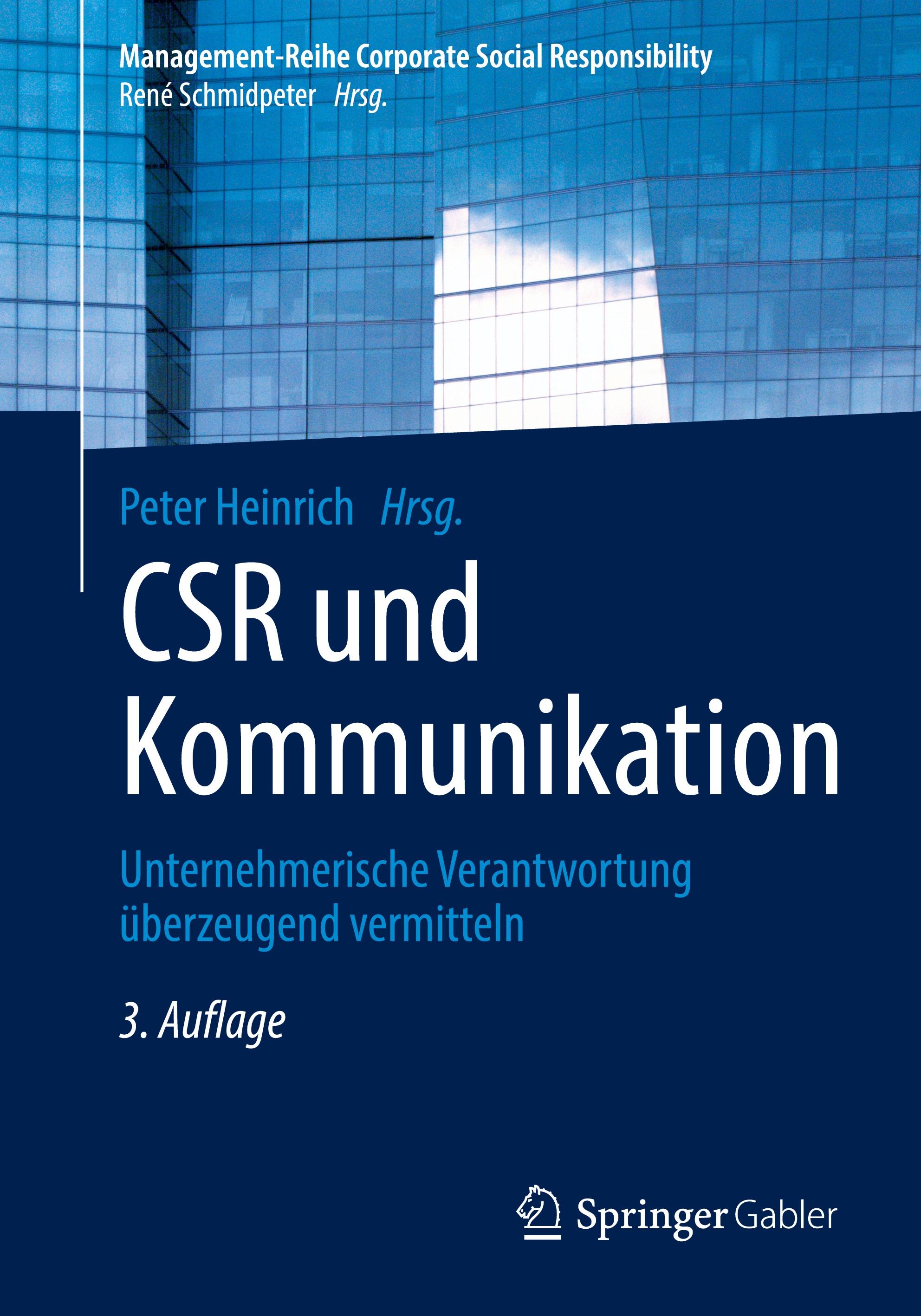 Vorderes Coverbild CSR und Kommunikation