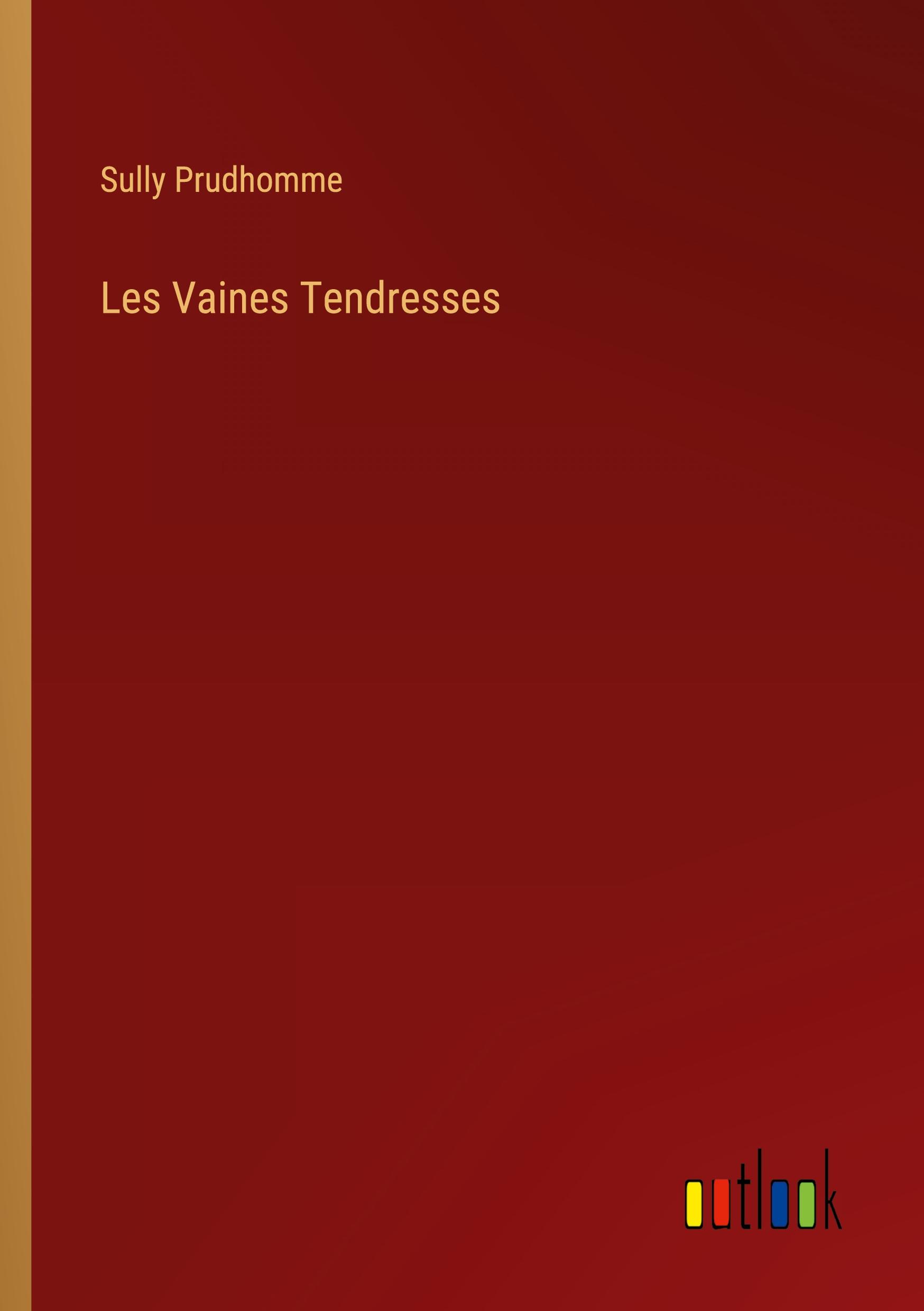 Vorderes Coverbild Les Vaines Tendresses