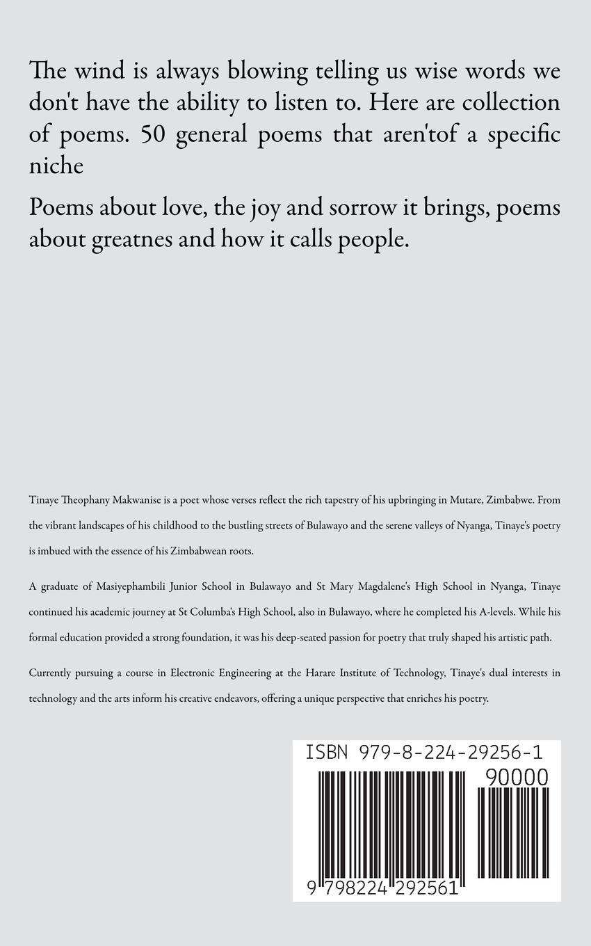 Rückseitencover Whispers Of The Wind