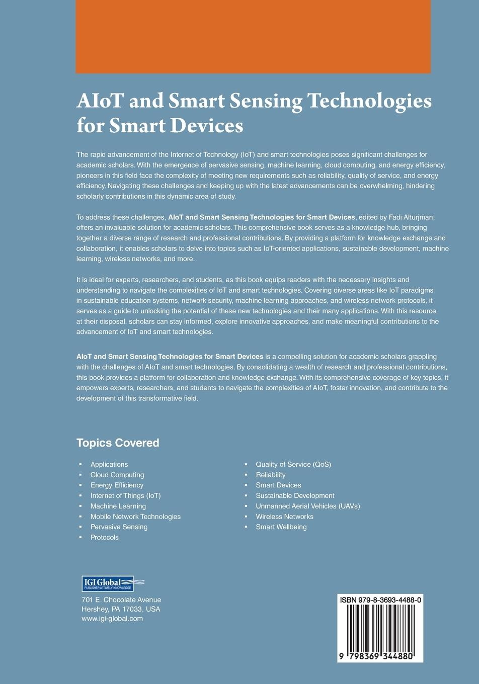 Rückseitencover AIoT and Smart Sensing Technologies for Smart Devices