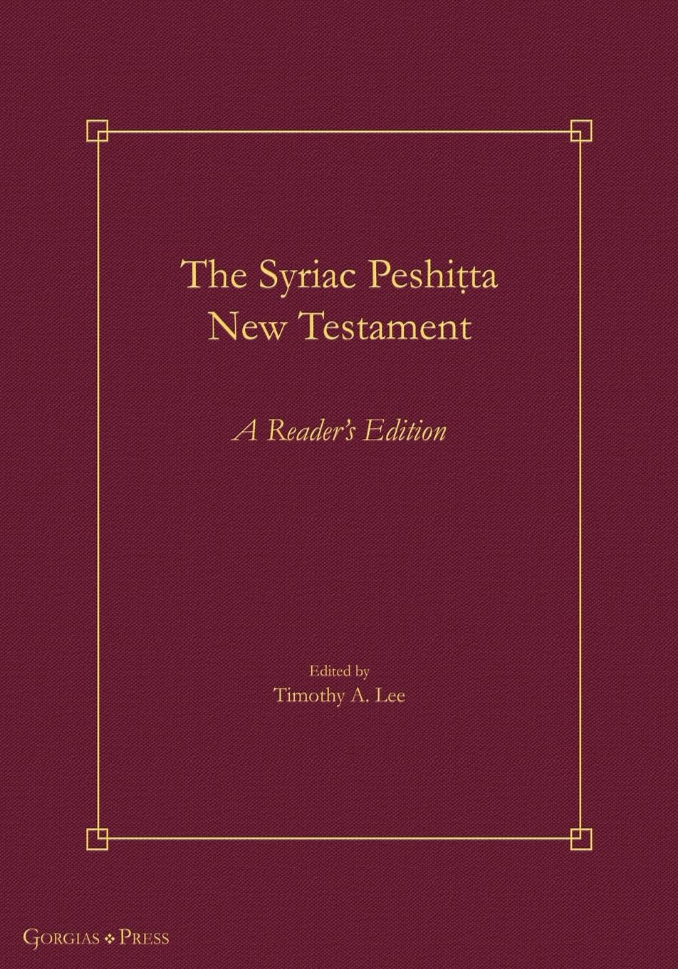 Vorderes Coverbild The Syriac Peshi¿ta New Testament