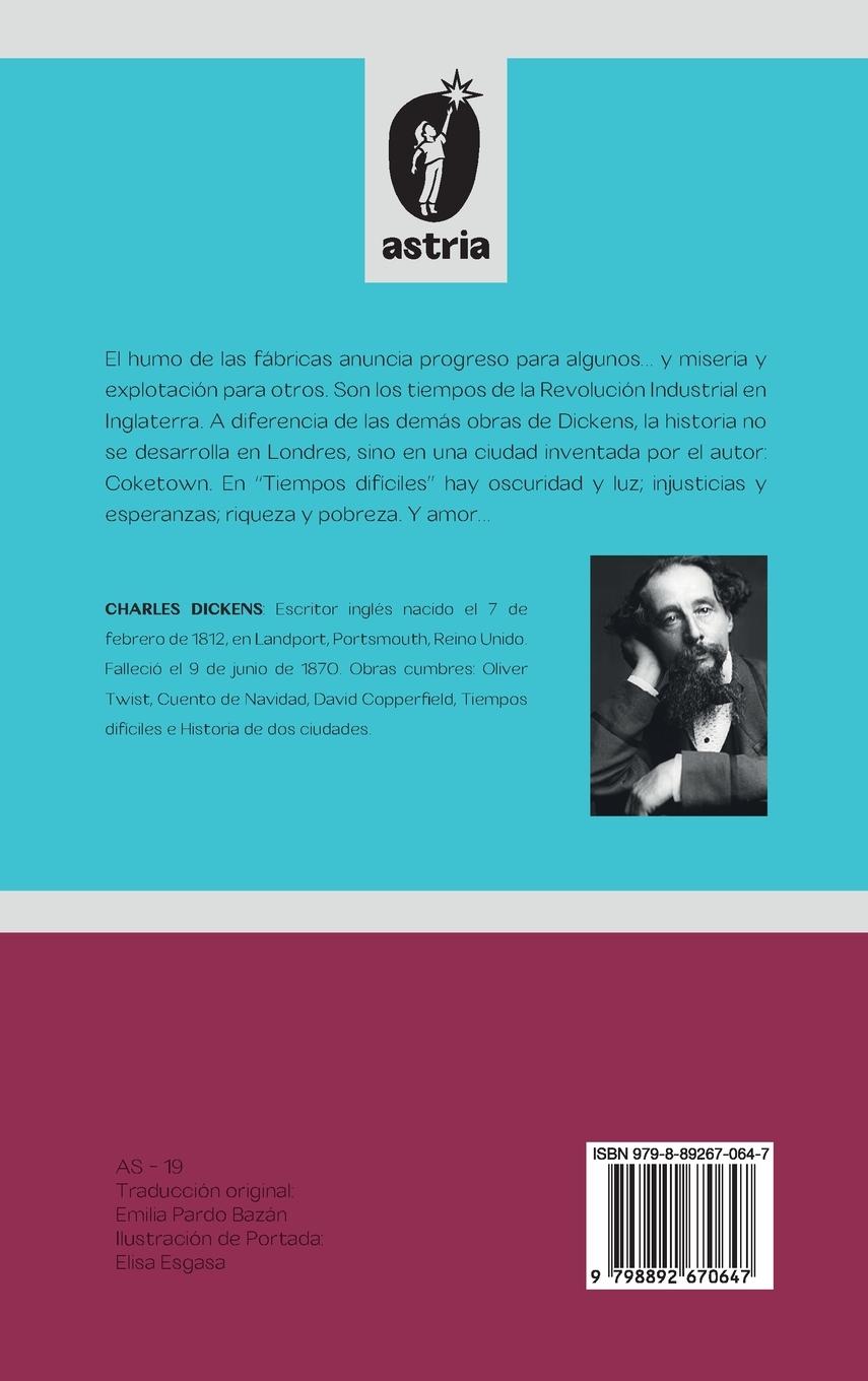 Rückseitencover Tiempos difíciles