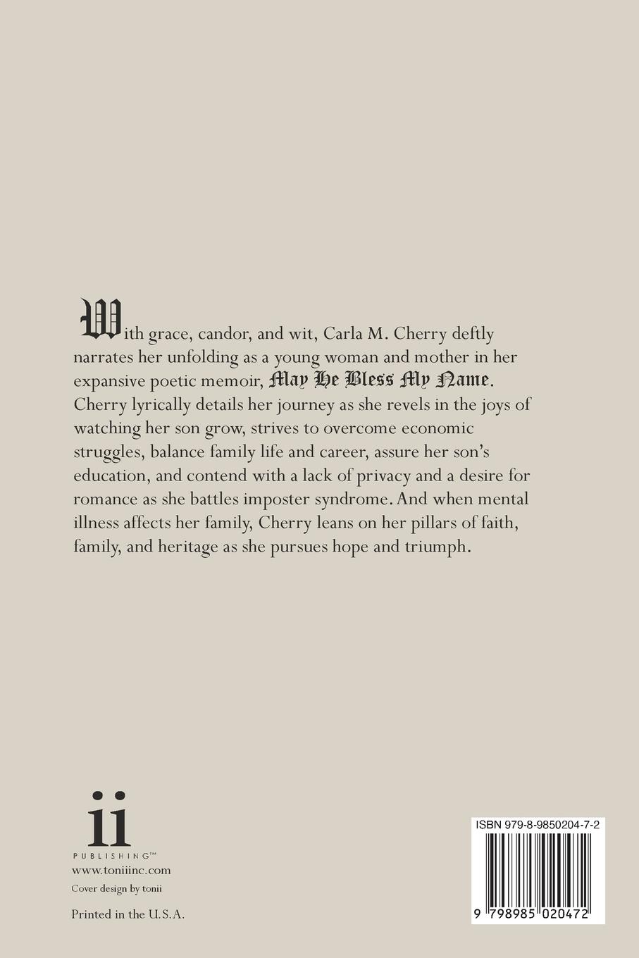 Rückseitencover May He Bless My Name