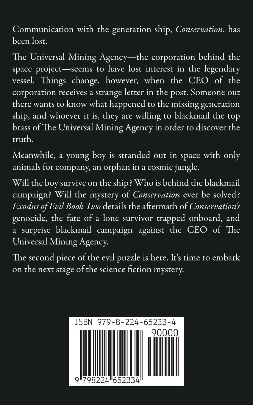 Rückseitencover Exodus of Evil Book Two