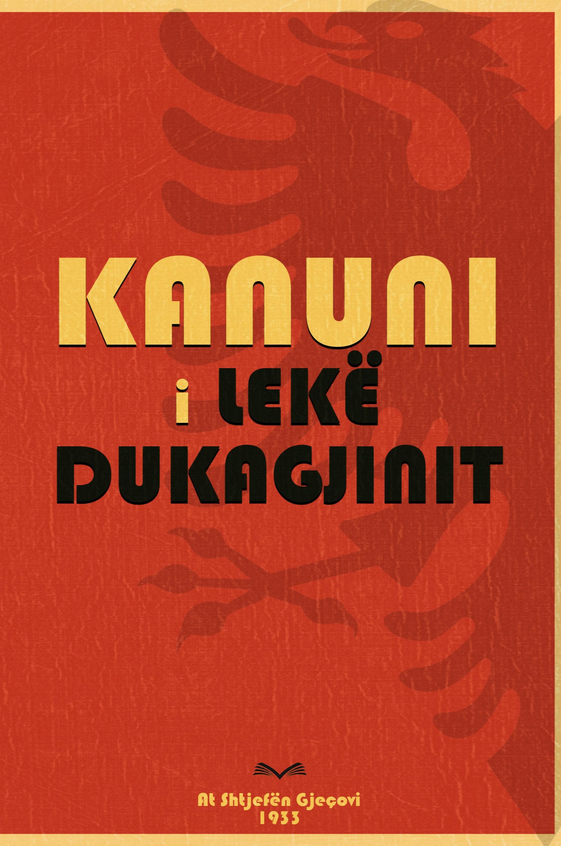 Vorderes Coverbild Kanuni i Lekë Dukagjinit