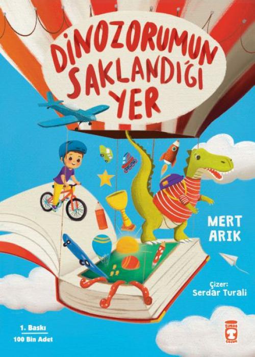 Vorderes Coverbild Dinozorumun Saklandigi Yer