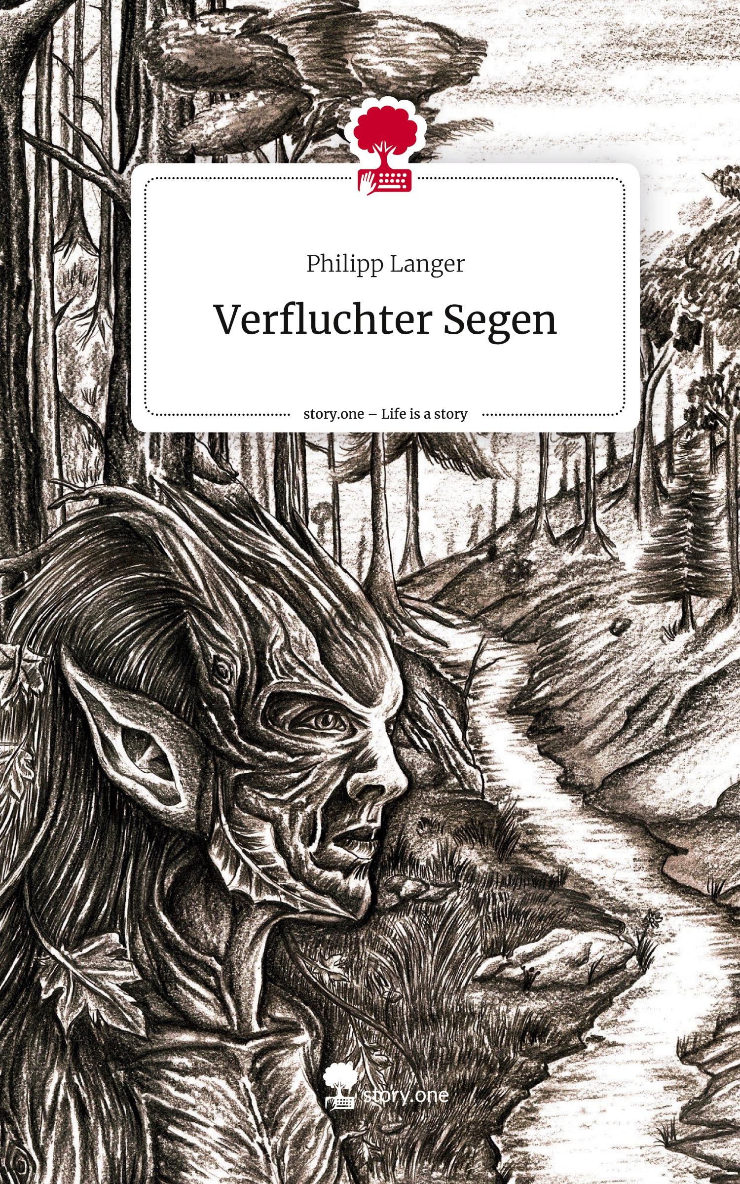 Vorderes Coverbild Verfluchter Segen. Life is a Story - story.one