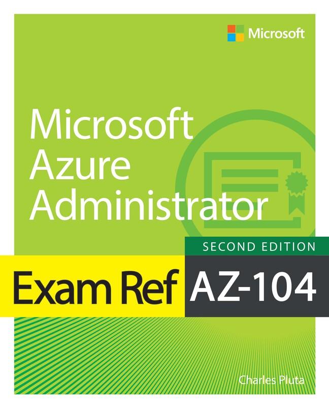 Vorderes Coverbild Exam Ref AZ-104 Microsoft Azure Administrator