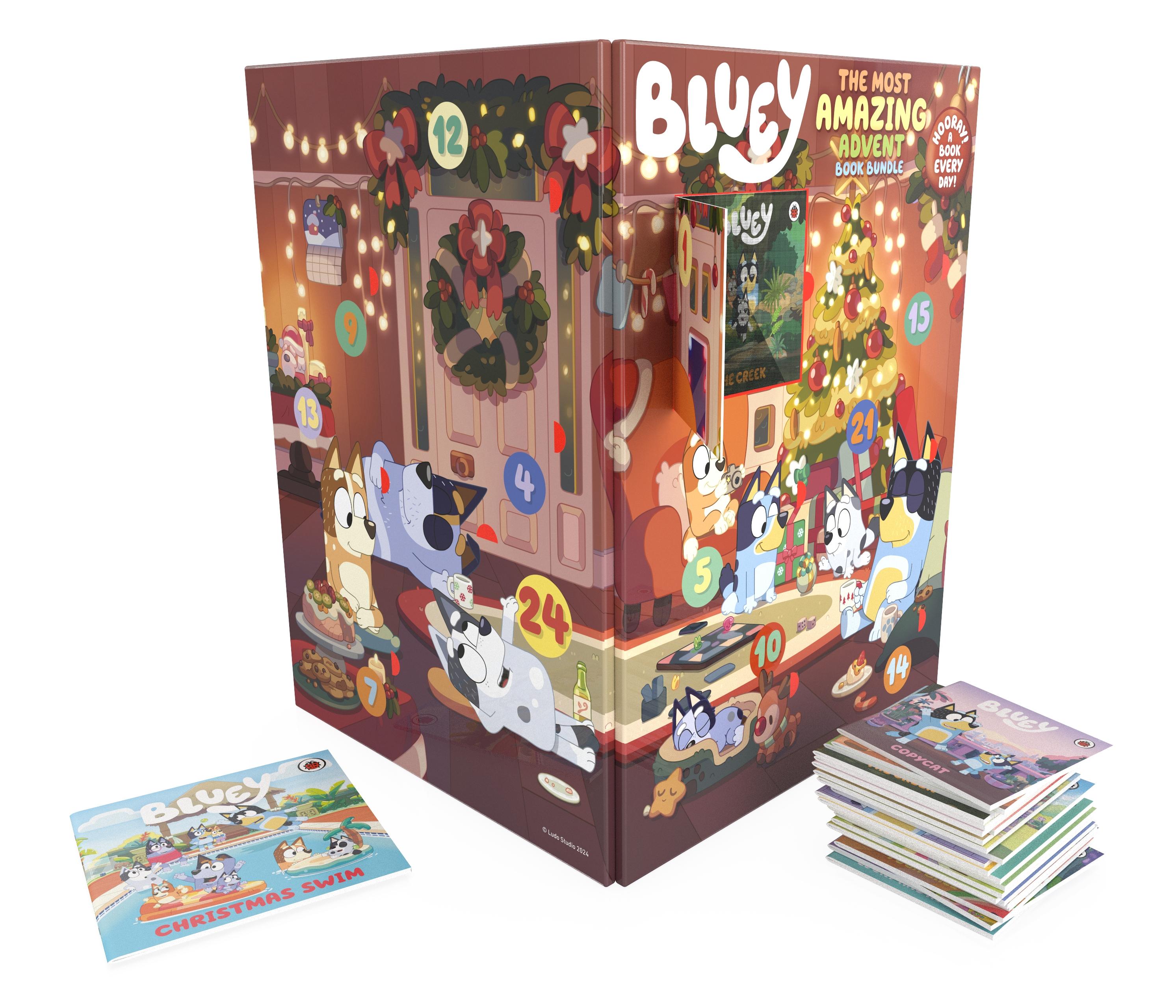 Vorderes Coverbild Bluey: The Most Amazing Advent Book Bundle