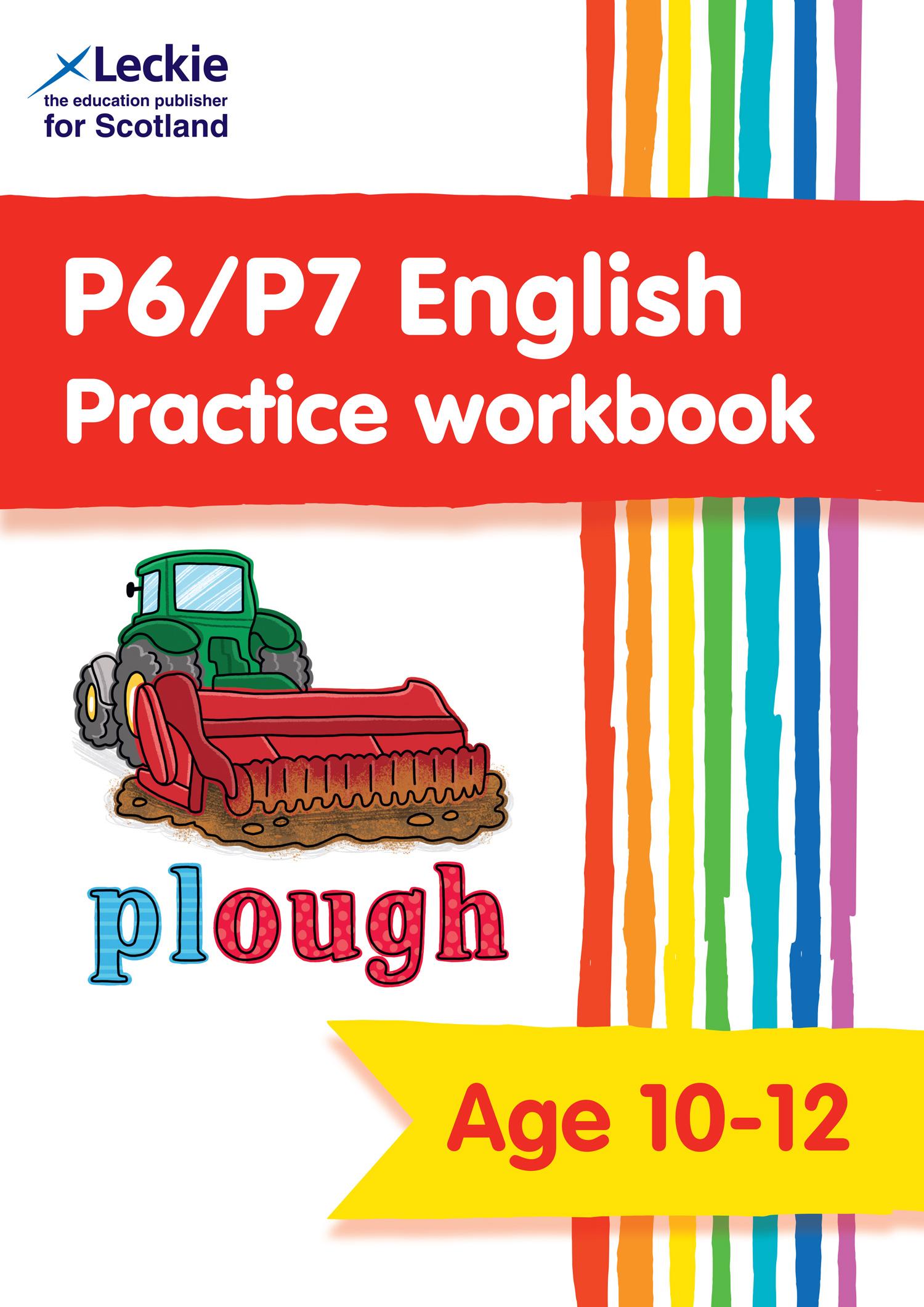 Vorderes Coverbild P6/P7 English Practice Workbook