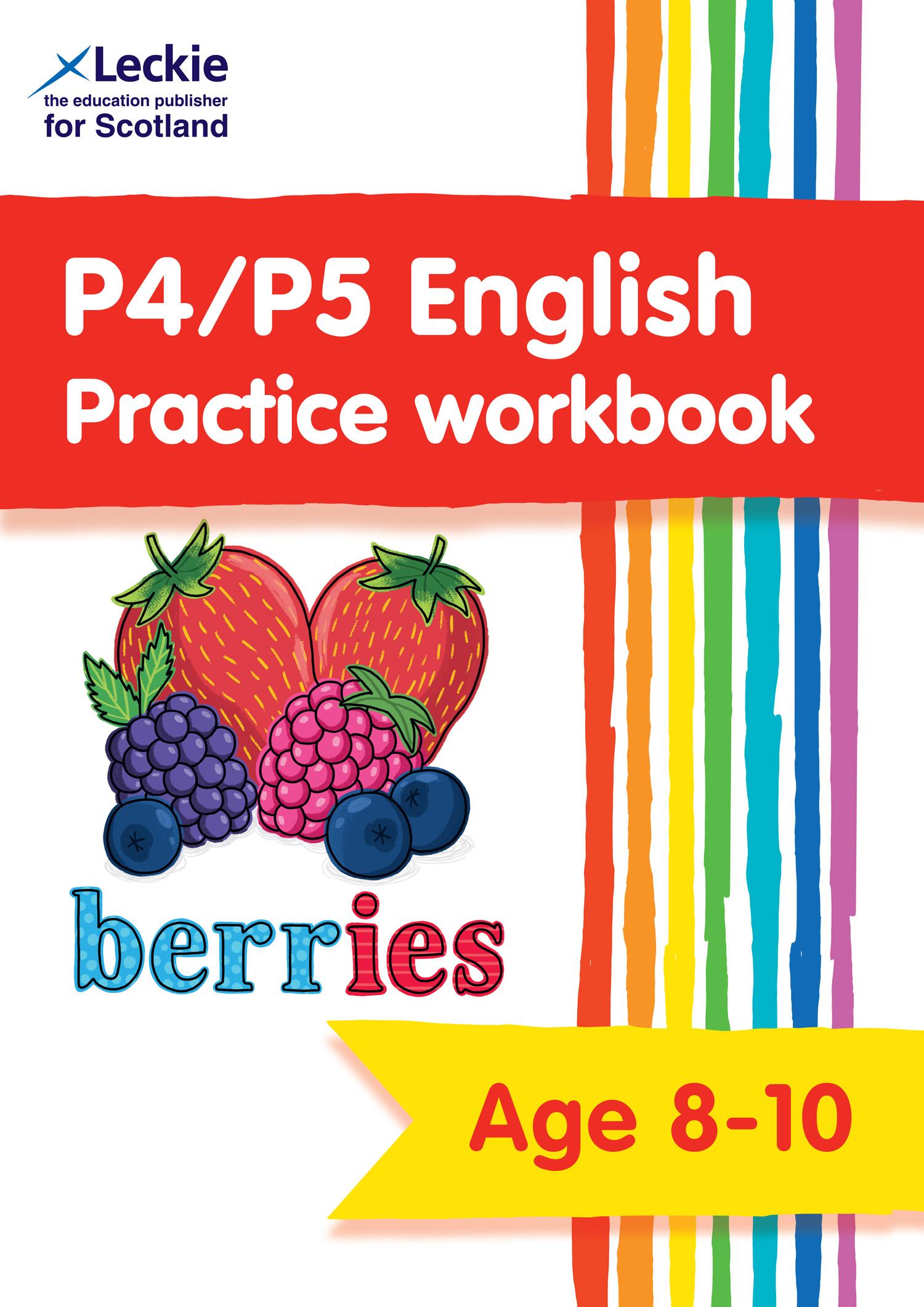 Vorderes Coverbild P4/P5 English Practice Workbook