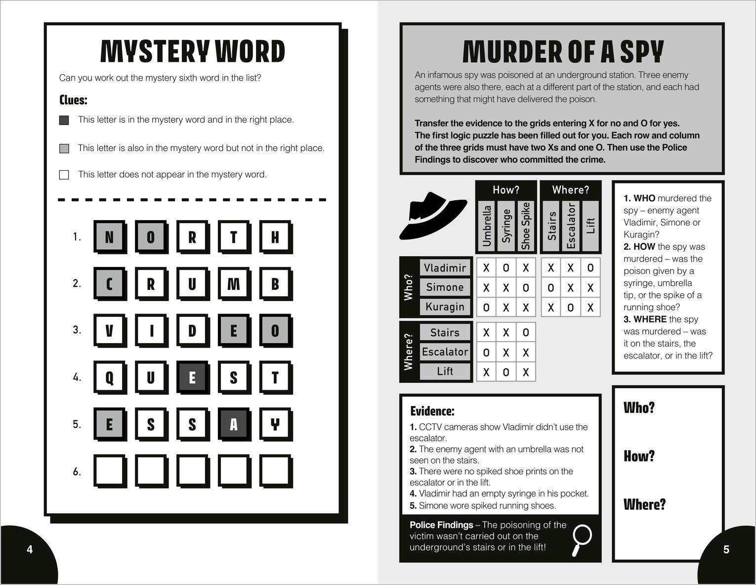 Beispielinhalt (Bild) Loodle: Puzzles to do on the Loo