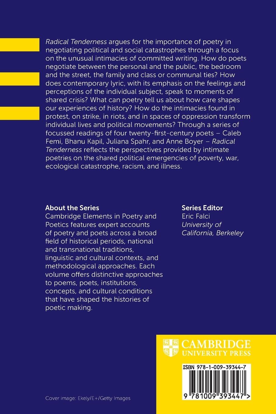 Rückseitencover Radical Tenderness