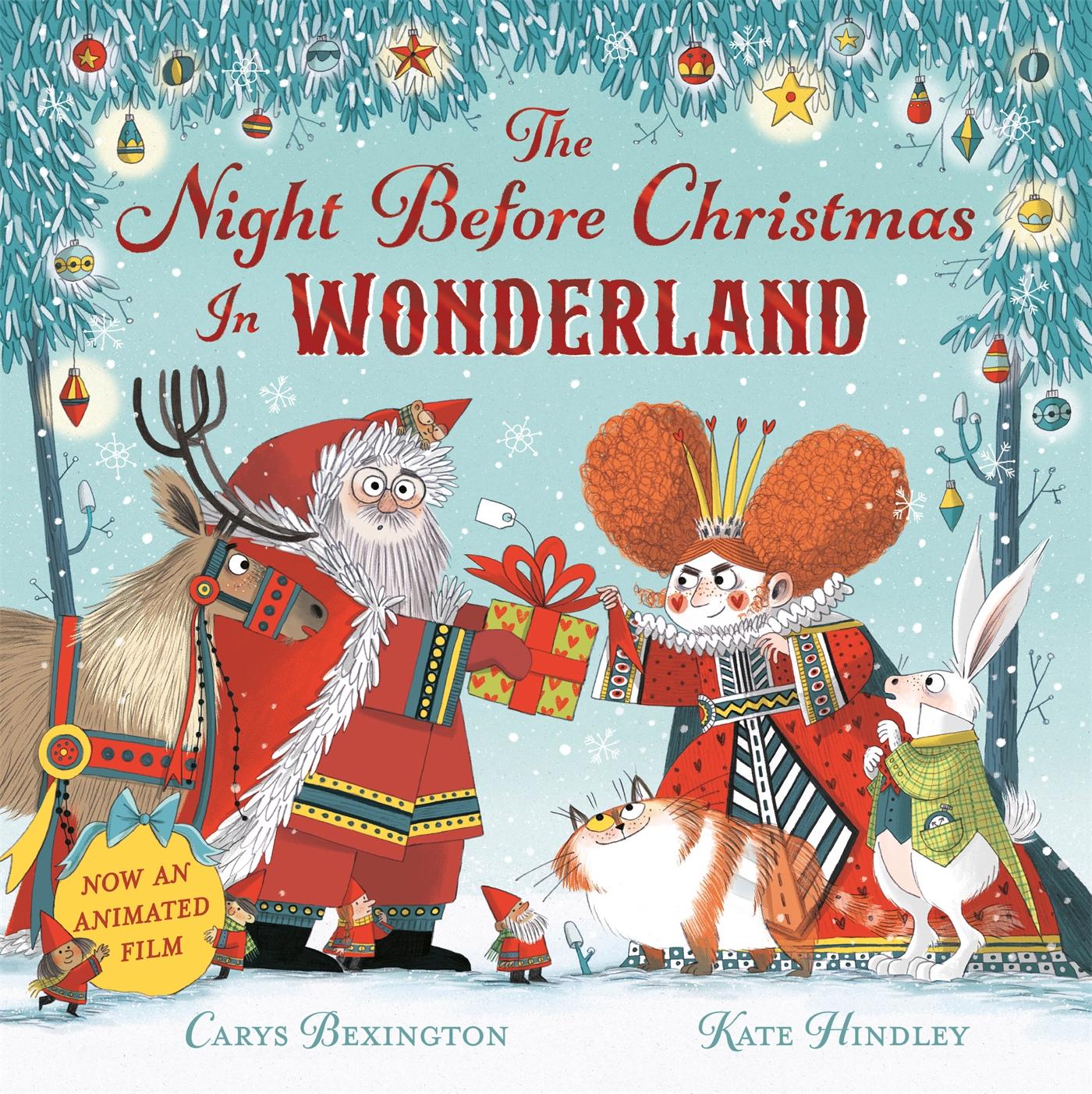 Vorderes Coverbild The Night Before Christmas in Wonderland. Film Tie-in