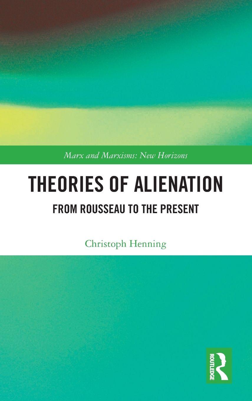 Vorderes Coverbild Theories of Alienation