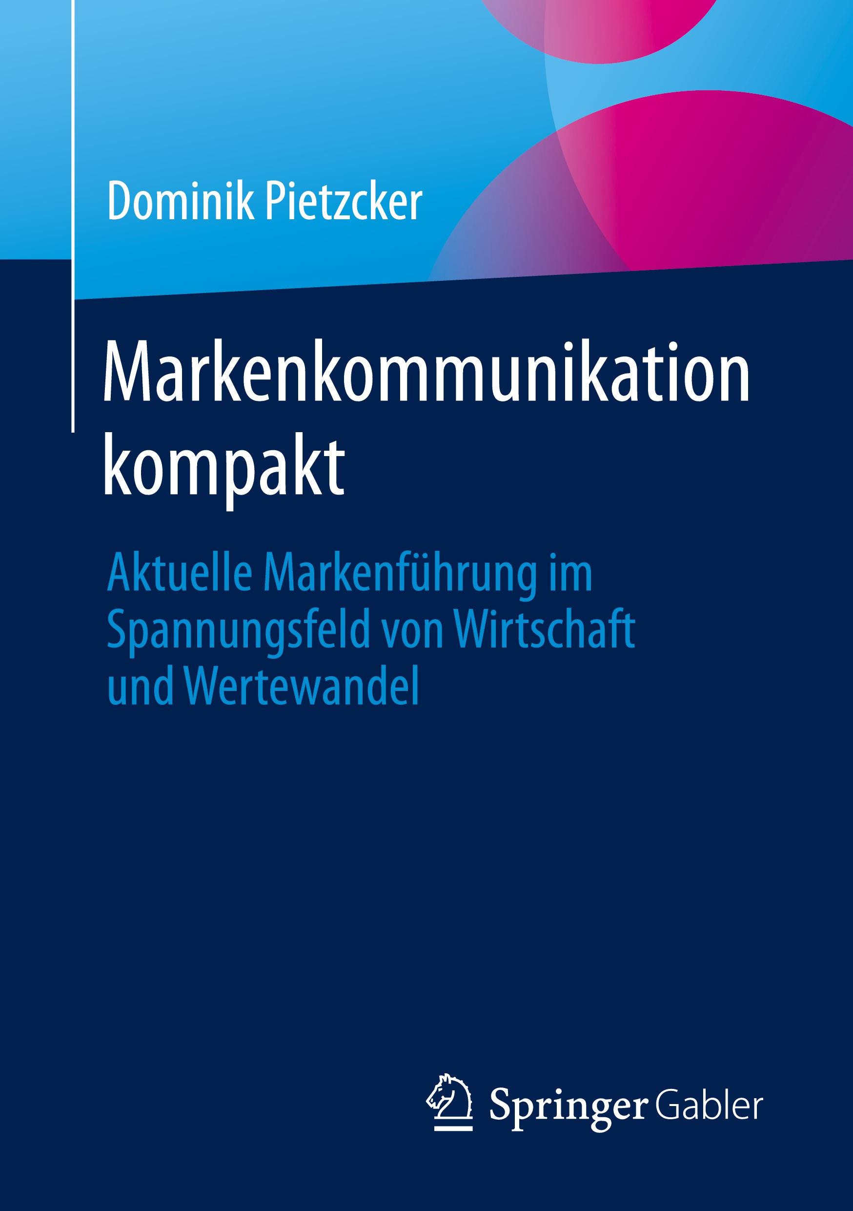Vorderes Coverbild Markenkommunikation kompakt