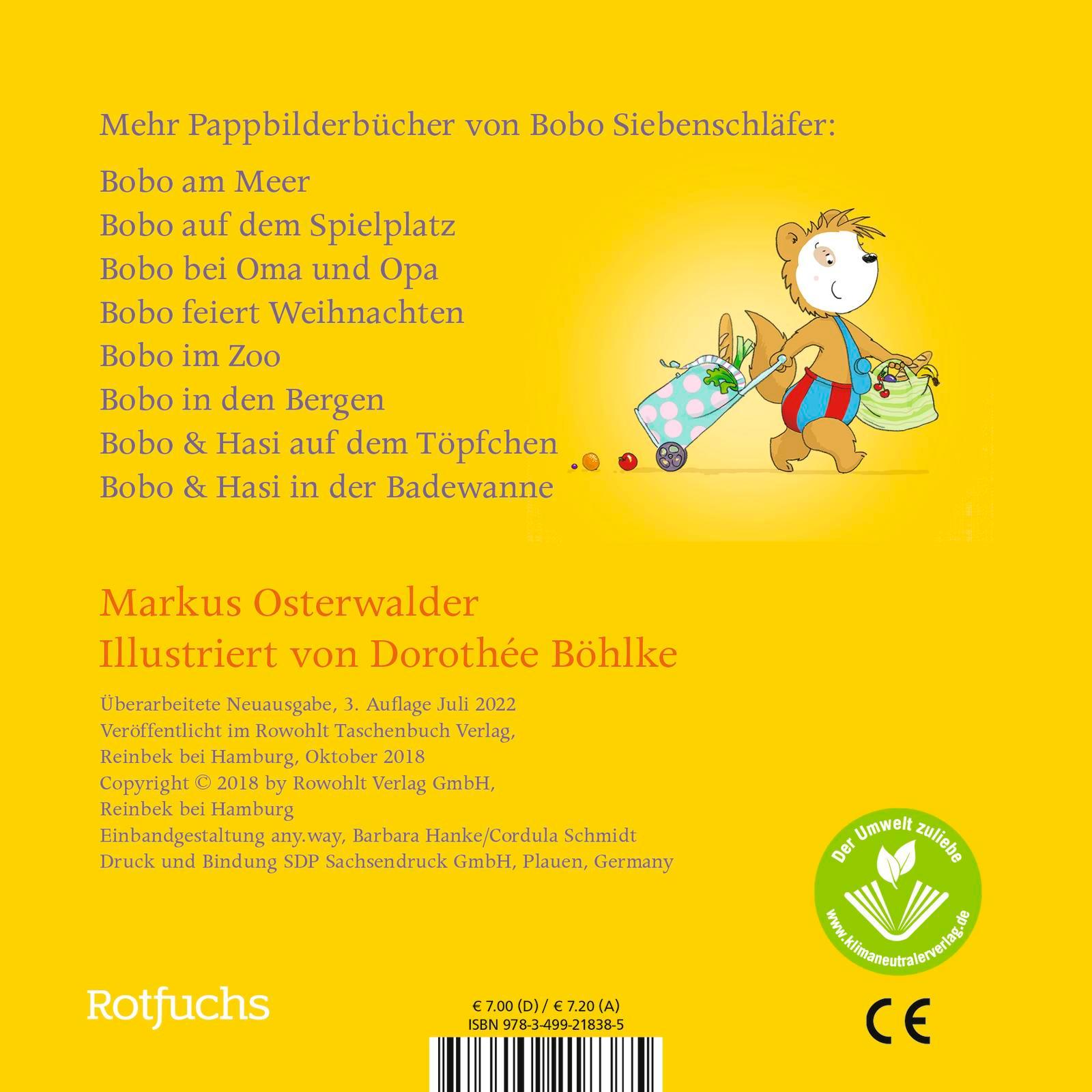 Rückseitencover Bobo geht einkaufen