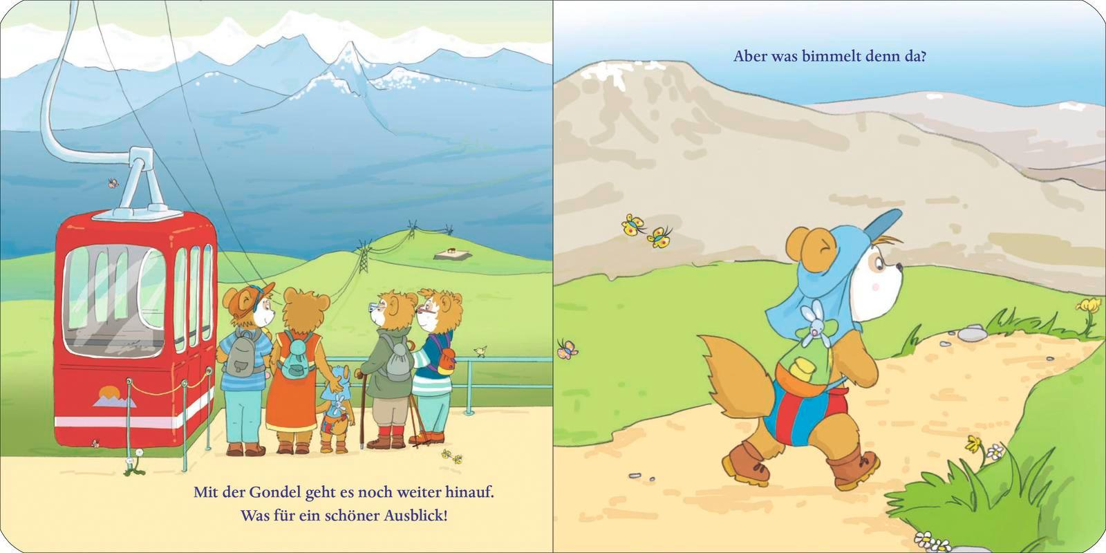 Beispielinhalt (Bild) Bobo in den Bergen