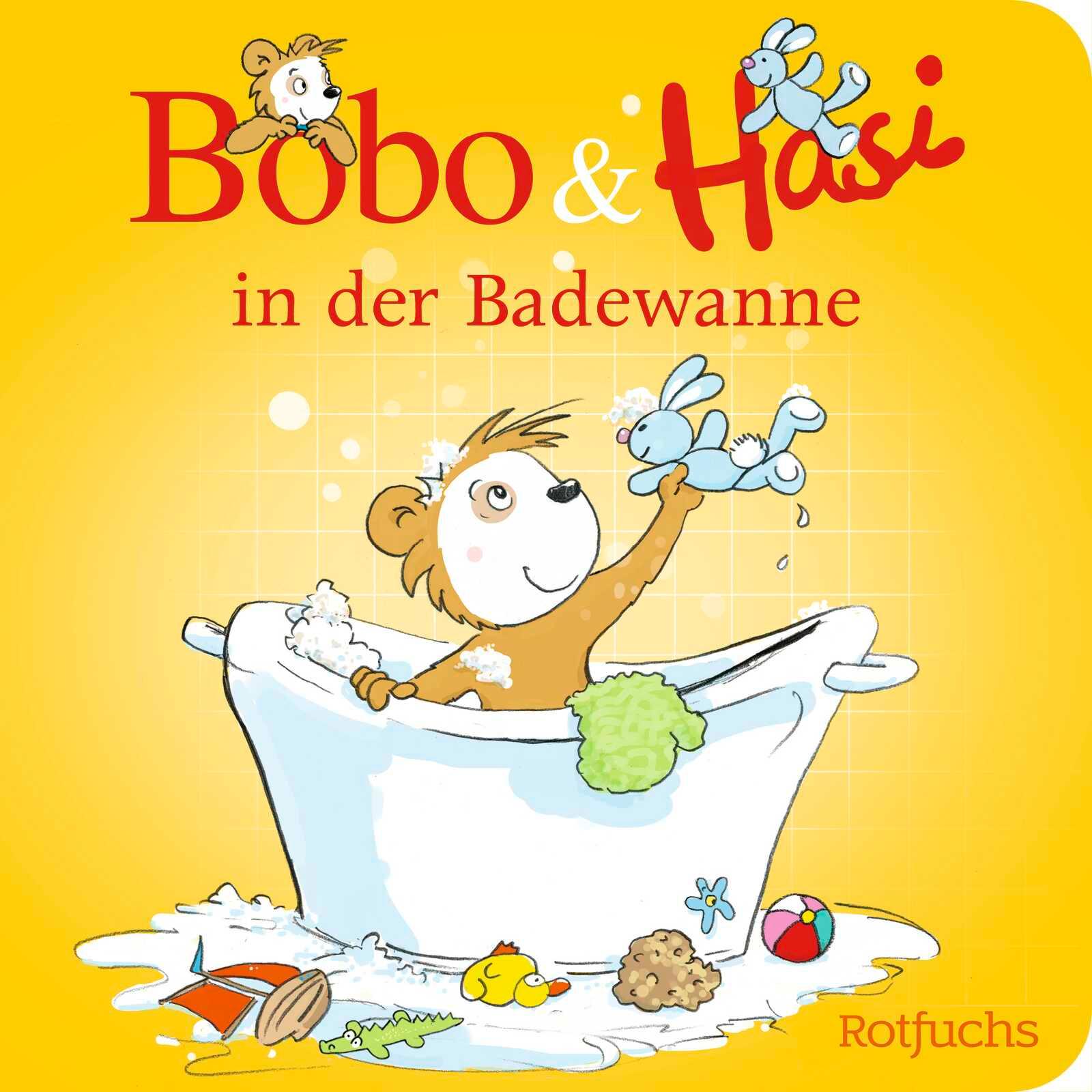 Vorderes Coverbild Bobo & Hasi in der Badewanne