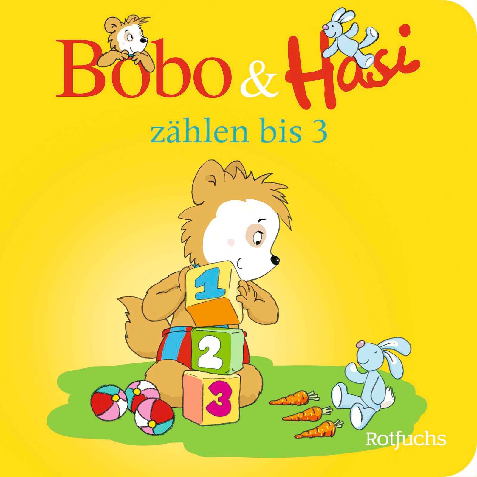 Vorderes Coverbild Bobo & Hasi zählen bis 3