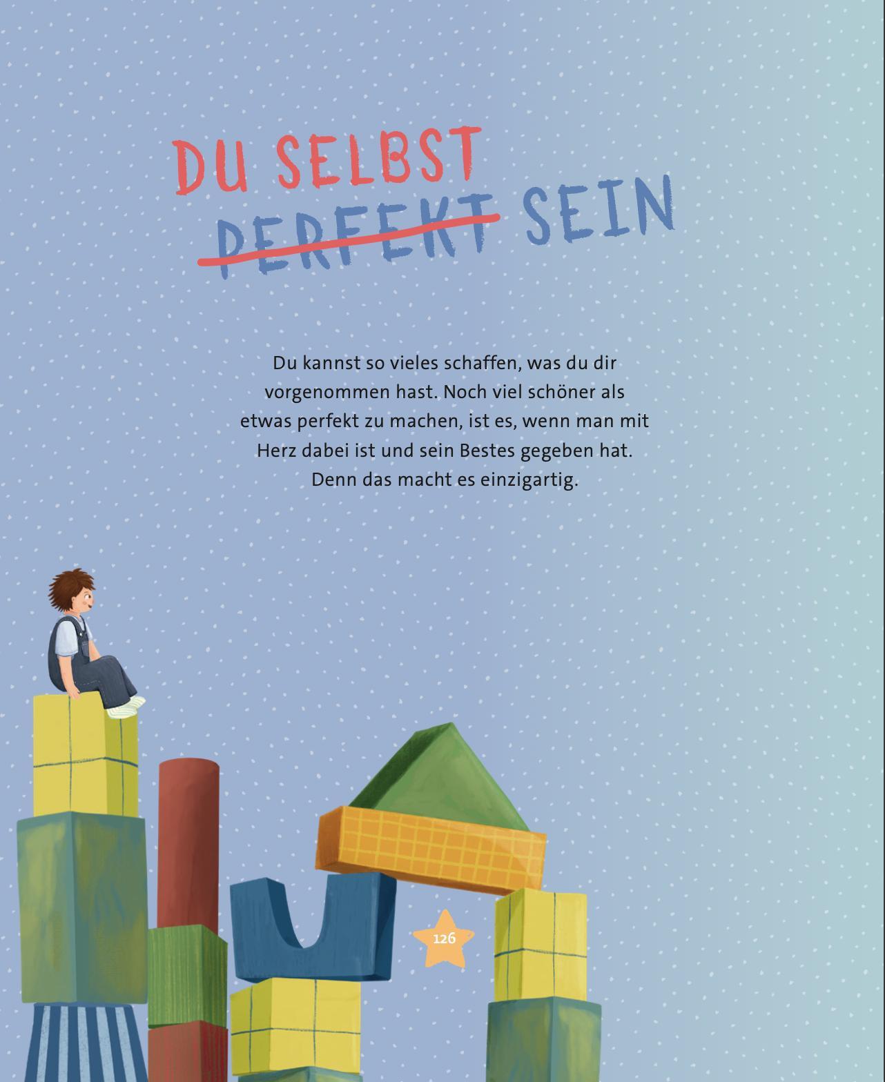 Beispielinhalt (Bild) Denn du bist etwas ganz Besonderes!