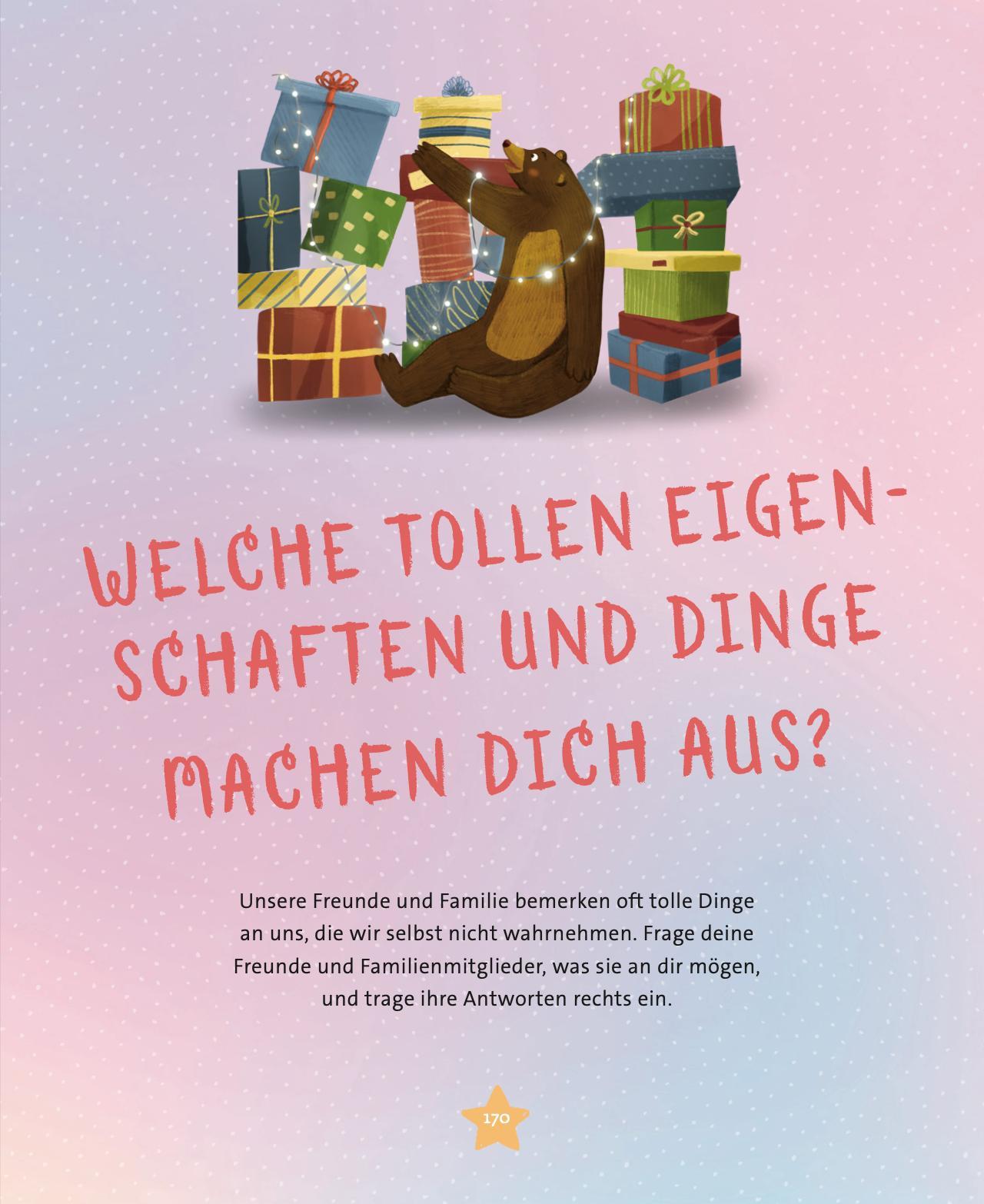Beispielinhalt (Bild) Denn du bist etwas ganz Besonderes!