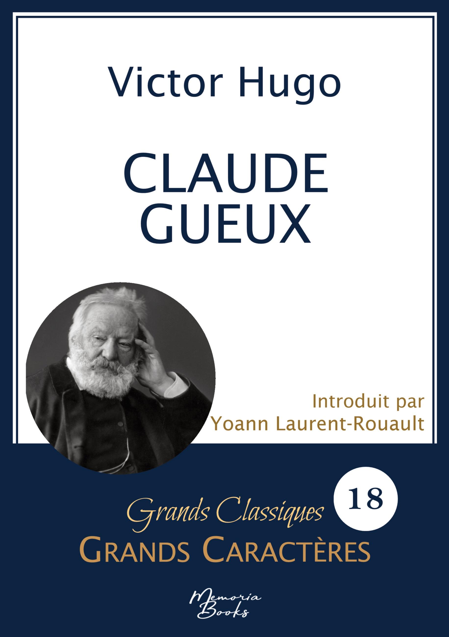 Vorderes Coverbild Claude Gueux en grands caractères