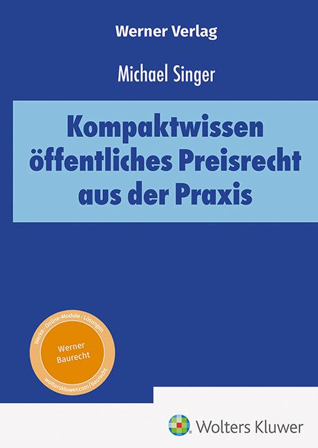 Vorderes Coverbild Kompaktwissen öffentliches Preisrecht aus der Praxis