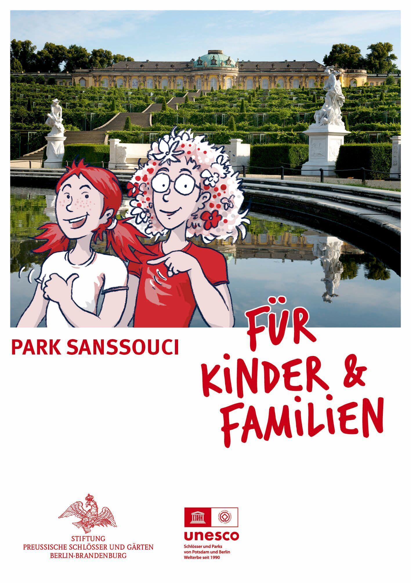 Vorderes Coverbild Park Sanssouci für Kinder & Familien