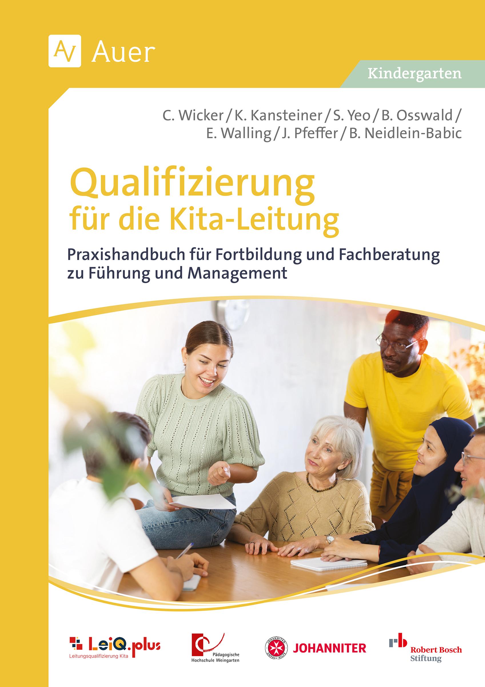 Vorderes Coverbild Qualifizierung für die Kita-Leitung