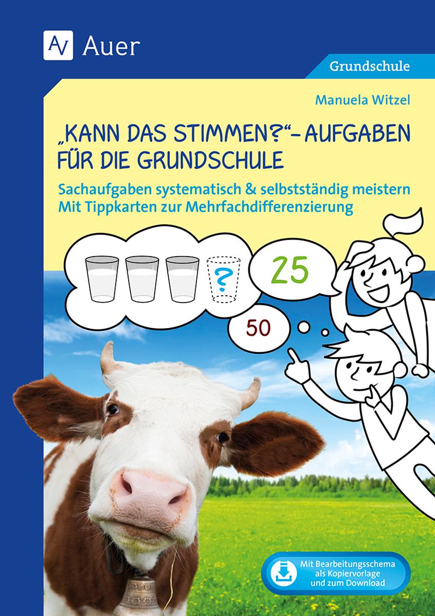 Vorderes Coverbild Kann das stimmen - Aufgaben für die Grundschule
