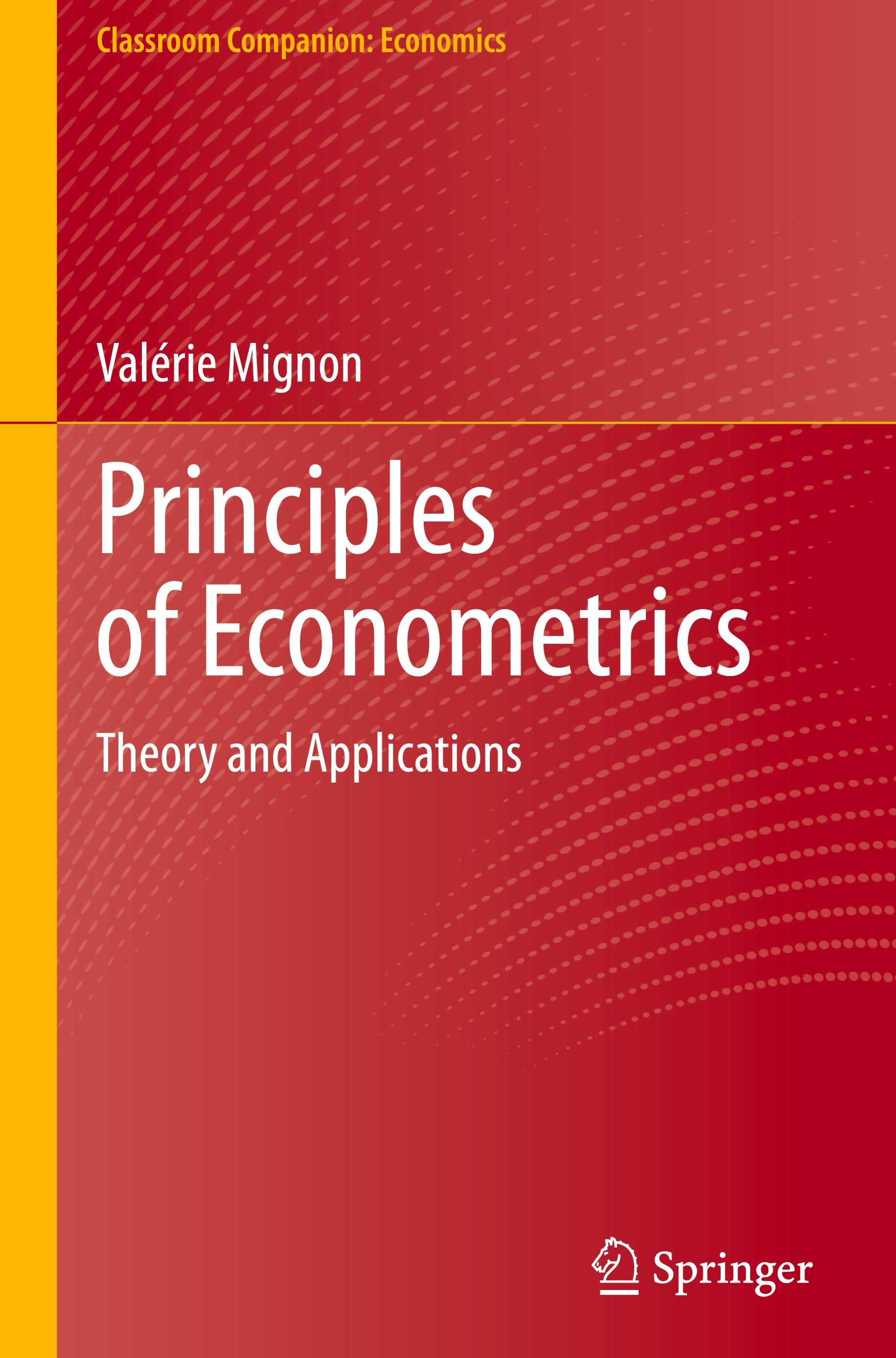 Vorderes Coverbild Principles of Econometrics