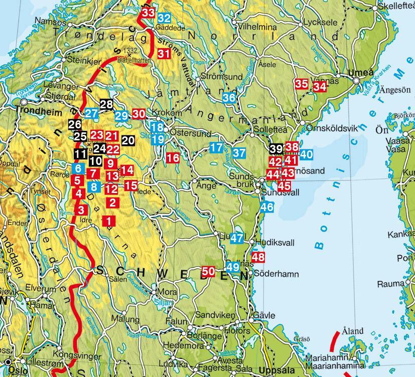 Beispielinhalt (Bild) Schweden Mitte