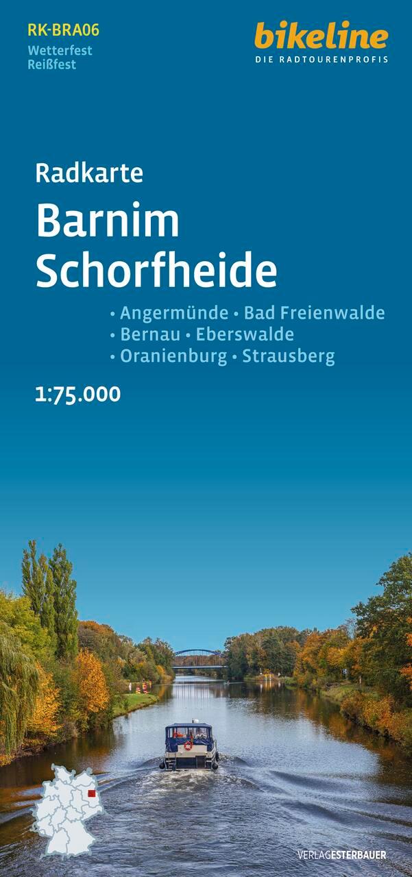 Vorderes Coverbild Radkarte Barnim Schorfheide (RK-BRA06)