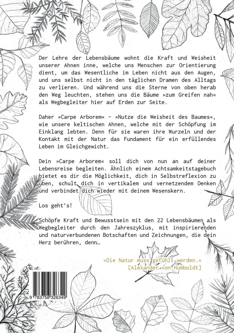 Rückseitencover Carpe Arborem
