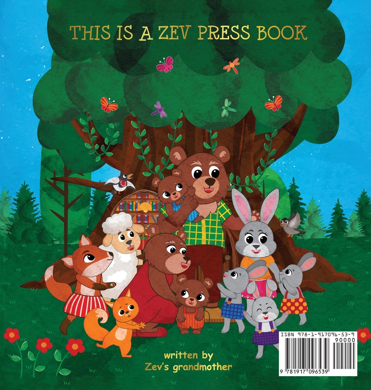 Rückseitencover Grandpa Saba Bear Saves the Sun