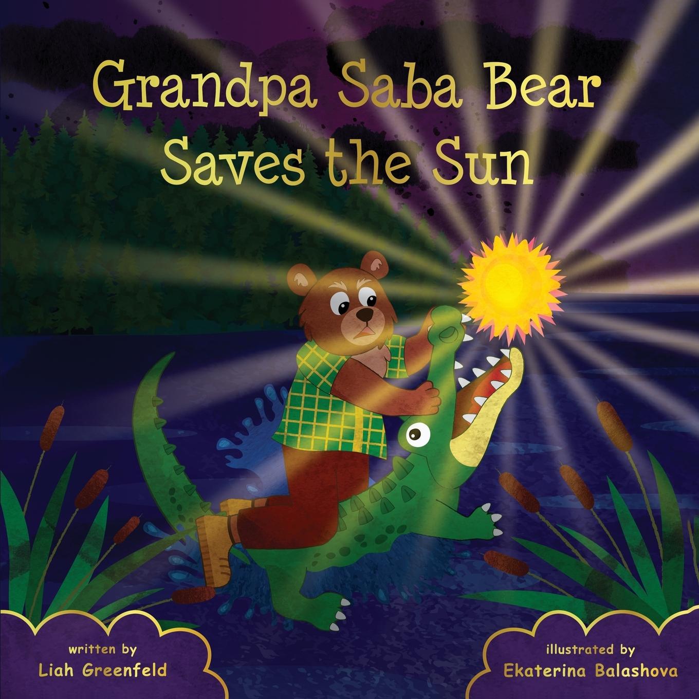 Vorderes Coverbild Grandpa Saba Bear Saves the Sun