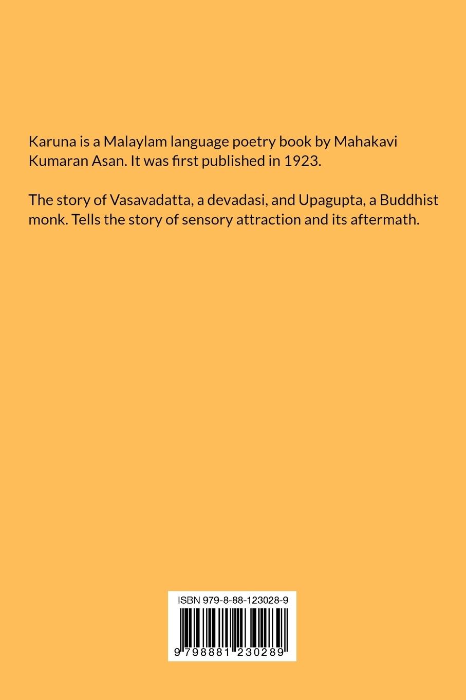Rückseitencover Karuna