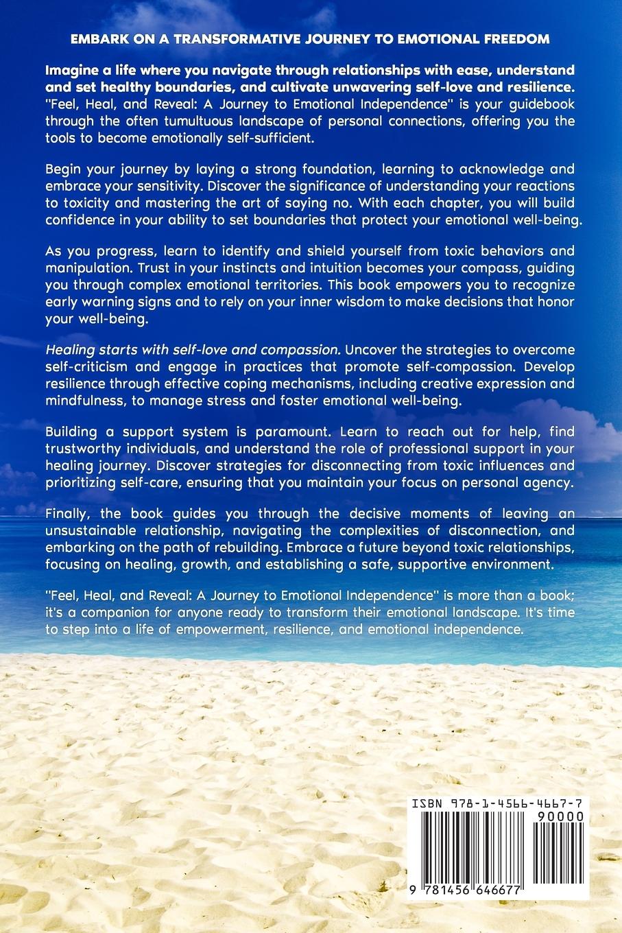 Rückseitencover Feel, Heal, and Reveal